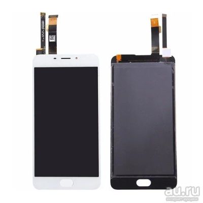 Лот: 13649771. Фото: 1. Дисплей в сборе с тачскрином Meizu... Дисплеи, дисплейные модули, тачскрины