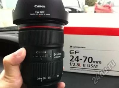 Лот: 5935001. Фото: 1. Куплю Canon EF 24-70mm 2.8L II... Объективы