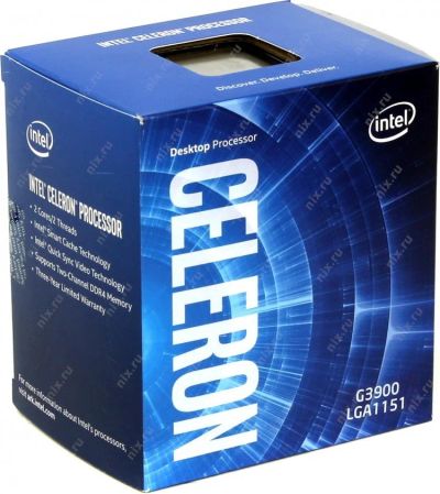 Лот: 14008110. Фото: 1. Процессор Intel Celeron G3900. Процессоры