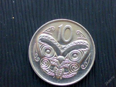 Лот: 102077. Фото: 1. Новая Зеландия 10 центов 1988... Австралия и Океания