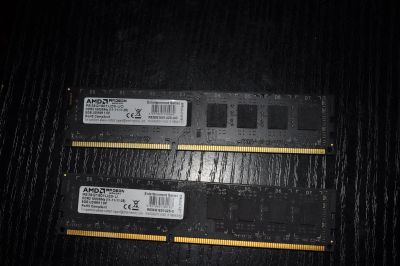 Лот: 19309165. Фото: 1. DDR3 8gb + 8gb kit 1600Mhz Amd... Оперативная память