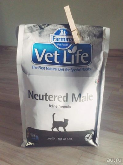Лот: 10204535. Фото: 1. Корм Фармина Vet Life Cat Neutered... Корма