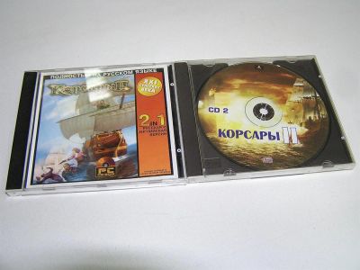 Лот: 3602041. Фото: 1. CD-диск. Компьютерная игра "Корсары2... Игры для ПК