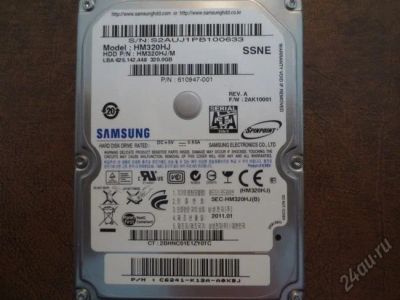 Лот: 5559810. Фото: 1. жесткий диск на ноутбук samsung... Жёсткие диски (HDD)