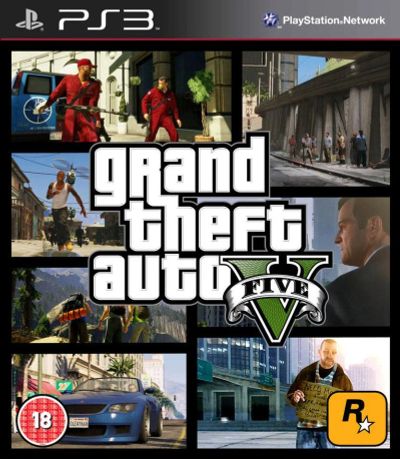 Лот: 4554627. Фото: 1. Grand Theft Auto V PS3 2roc-p7215. Игры для консолей