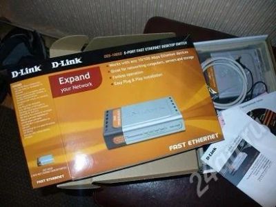 Лот: 708679. Фото: 1. Коммутатор D-link DES-1005D 5-port... Другое (компьютеры, оргтехника, канцтовары)