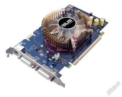 Лот: 5619146. Фото: 1. Видеокарта Asus 8600 gts 256mb. Видеокарты