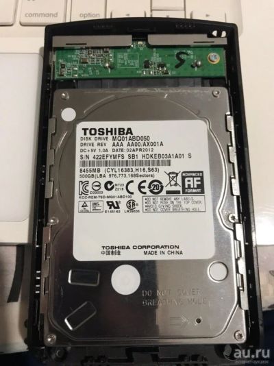 Лот: 13786668. Фото: 1. Toshiba 500g. Внешние жесткие диски