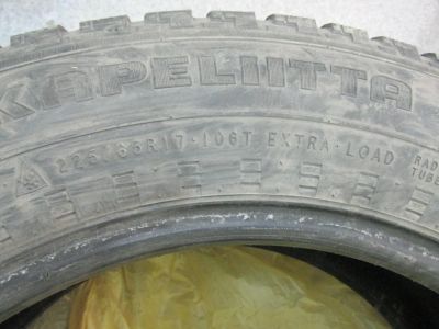 Лот: 6023525. Фото: 1. Nokian Hakkapeliitta 17 зима б... Шины