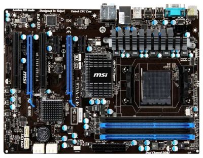 Лот: 3291217. Фото: 1. MSI 970A-G46. Материнские платы