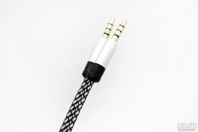 Лот: 13012033. Фото: 1. Кабель Aux Lace Print (белый... Дата-кабели, переходники