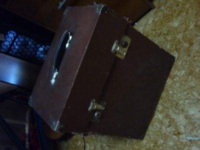 Лот: 20731040. Фото: 1. Саквояж чемодан, СССР, вертикальный. Предметы интерьера и быта