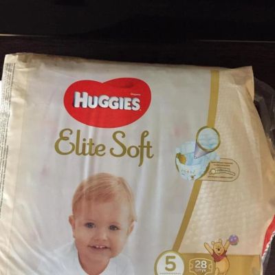 Лот: 14118502. Фото: 1. Подгузники Huggies Elite Soft... Детская гигиена