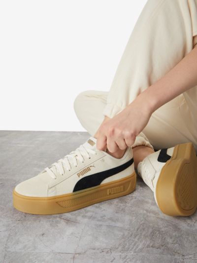 Лот: 25370036. Фото: 1. Кеды женские PUMA Smash Platform... Кеды, кроссовки, слипоны