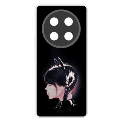 Лот: 25135455. Фото: 1. Чехол Krutoff Clear Case "Уэнсдей... Чехлы, бамперы