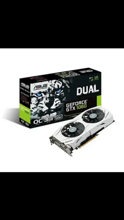 Лот: 17157181. Фото: 1. Asus GTX 1060 3GB. Видеокарты