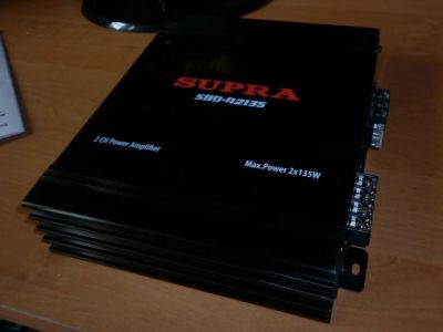 Лот: 9178465. Фото: 1. Усилитель SUPRA SBD-A2135 (2x135W... Усилители