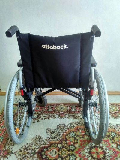 Лот: 10059914. Фото: 1. Кресло-коляска инвалидная, (инвалидная... Реабилитация, уход за больными
