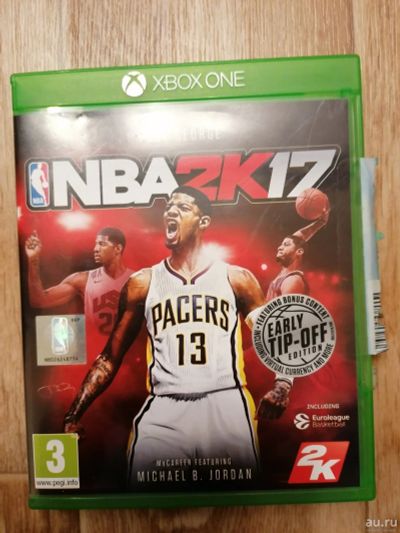Лот: 18473633. Фото: 1. NBA17 Xbox One Обмен. Игры для консолей