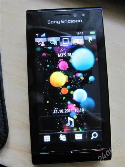 Лот: 1253697. Фото: 1. Sony Ericsson U1i Satio 12.1 megapixel... Смартфоны