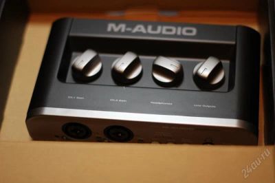 Лот: 2328391. Фото: 1. USB звуковая карта M-Audio Mobile... Микшеры, предусилители, микрофонные эффекты