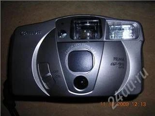 Лот: 134610. Фото: 1. Фотоаппарат Canon Prima AF-9S... Плёночные компактные