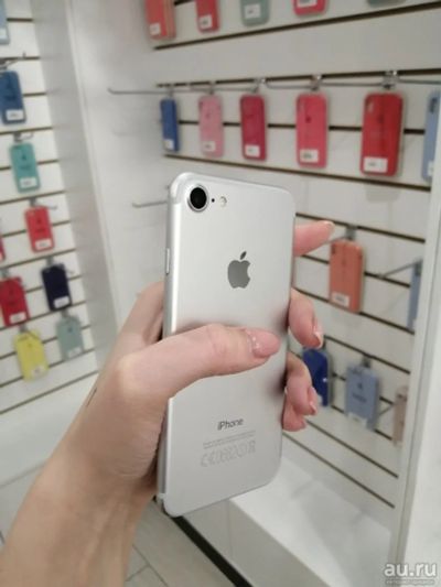 Лот: 15220967. Фото: 1. Б/У оригинал iPhone 7 32gb. Смартфоны