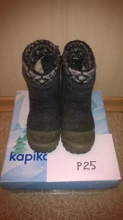 Лот: 8028916. Фото: 1. Валенки "Капика" р-25. Валенки, угги, унты