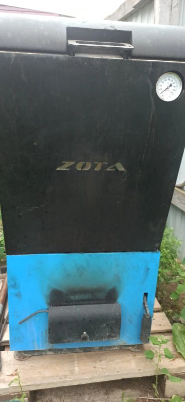 Лот: 19322203. Фото: 1. Твердотопливный котёл zota carbon... Отопительные котлы, печи