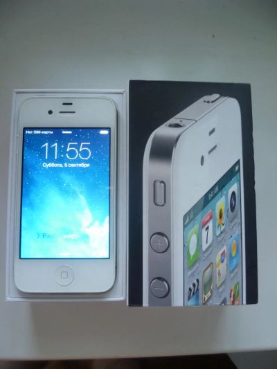 Лот: 6058807. Фото: 1. iphone 4g идеальное состояние. Смартфоны