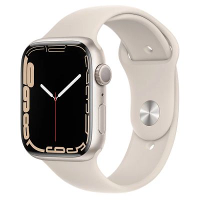 Лот: 19262359. Фото: 1. Apple Watch Series 7 GPS, 45mm... Смарт-часы, фитнес-браслеты, аксессуары
