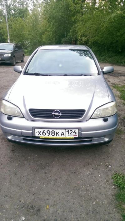 Лот: 10043887. Фото: 1. Opel astra 2000 г. Автомобили