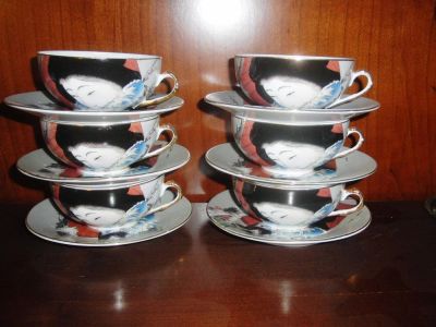 Лот: 3637101. Фото: 1. Чайный сервиз китайский фарфор. Сервизы, наборы посуды