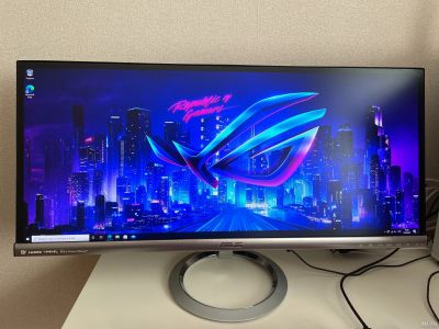 Лот: 18060640. Фото: 1. Монитор ASUS MX299Q 29", черный... ЖК-мониторы