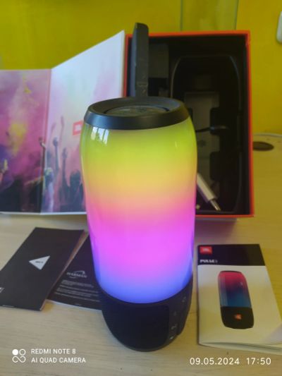 Лот: 22177879. Фото: 1. Колонка Блютуз JBL Pulse 3. Портативные, беспроводные колонки