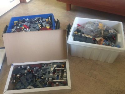 Лот: 9350317. Фото: 1. 2 ЯЩИКА LEGO. Конструкторы