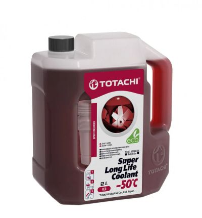 Лот: 19630210. Фото: 1. Антифриз Totachi -50C red 2L. Масла, жидкости