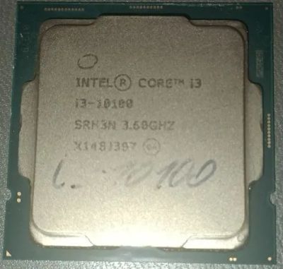 Лот: 21171692. Фото: 1. Процессор Intel Core i3 10100... Процессоры