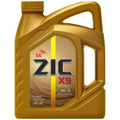 Лот: 16124650. Фото: 1. ZIC NEW X9 FE 5w30 4л (масло синтетическое... Масла, жидкости