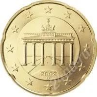 Лот: 1228468. Фото: 1. Германия 20 евроцентов. Европа