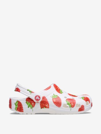 Лот: 25367792. Фото: 1. Сабо женские Crocs Classic, Белый. Шлепанцы, сланцы