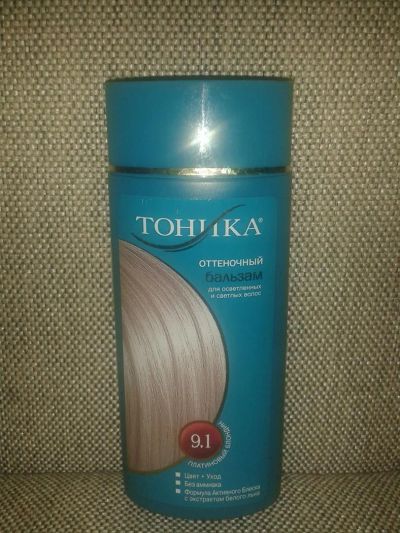 Лот: 3255430. Фото: 1. Оттеночный бальзам "Тоника". Цвет... Уход за волосами 