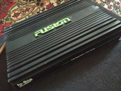 Лот: 11966717. Фото: 1. Сабвуфер Fusion + усилитель Fusion... Сабвуферы
