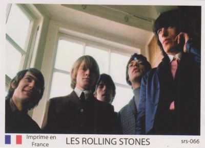 Лот: 10614634. Фото: 1. Rolling Stones коллекционная карточка... Наклейки, фантики, вкладыши