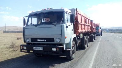 Лот: 14026555. Фото: 1. Камаз 55102 с прицепом (колхозник... Грузовики, автобусы, спецтехника