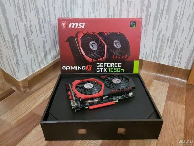 Лот: 13326407. Фото: 1. Msi 1050 Ti (Gaming X) - 4Gb. Видеокарты