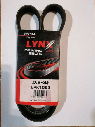 Лот: 19395551. Фото: 1. Ремень поликлиновой Lynx 6PK1053. Двигатель и элементы двигателя