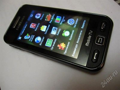 Лот: 665068. Фото: 1. Samsung GT-S5233T Star TV Black. Кнопочные мобильные телефоны