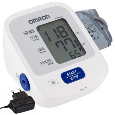 Лот: 24437850. Фото: 1. Тонометр OMRON M2 Basic ARU с... Оборудование