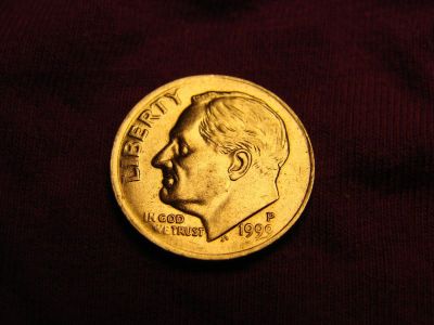 Лот: 3339410. Фото: 1. 1 дайм (10 центов) 1999, США... Америка